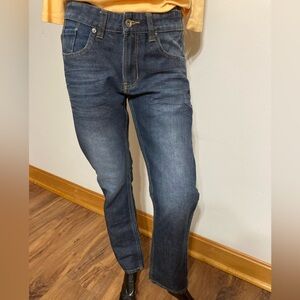 Juniors Dark Blue Paper Denim Jeans
Item# TSj12